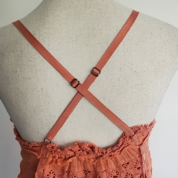 Free People Shailee Crochet Lace Ruffle Dress - Picture 6 of 10